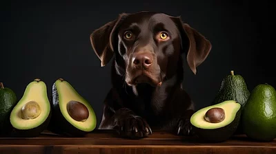 Mag een hond avocado eten?