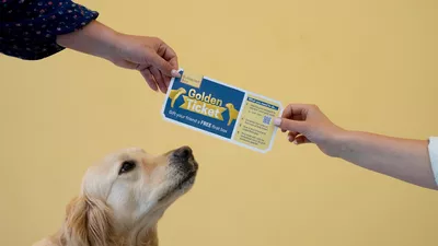 Butternut box Golden Ticket campaign